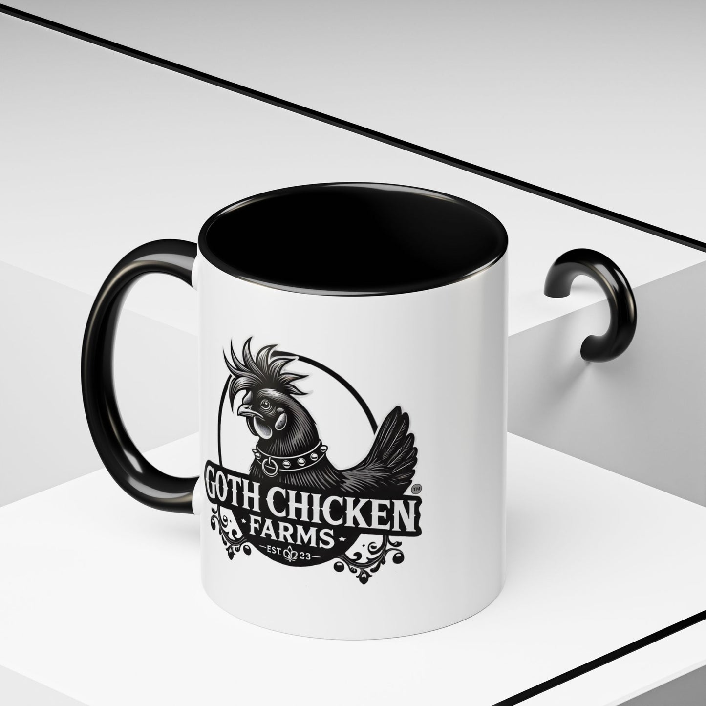 Goth Chicken Farms Mug, 11oz and 15oz