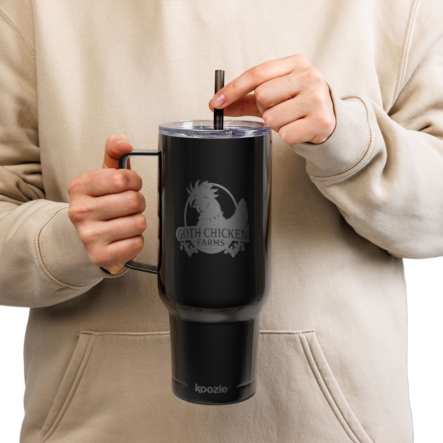 Goth Chicken Farms Insulated Tumbler