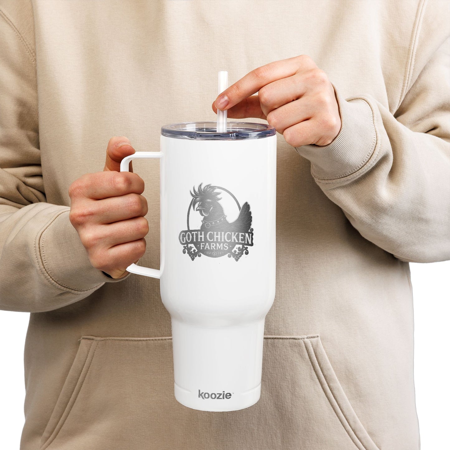Goth Chicken Farms Insulated Tumbler