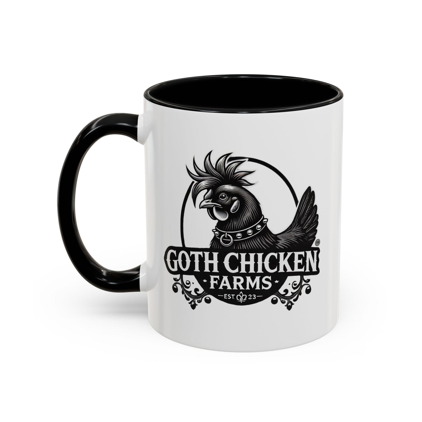 Goth Chicken Farms Mug, 11oz and 15oz
