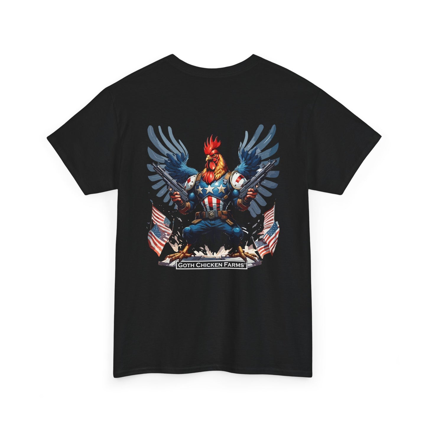 The PG Patriotic Rooster Graphic Tee