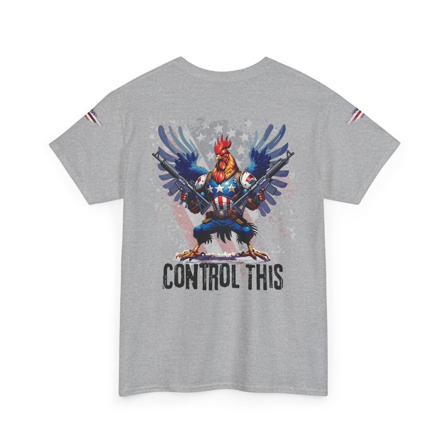 "Control This" Patriotic Rooster Graphic Tee