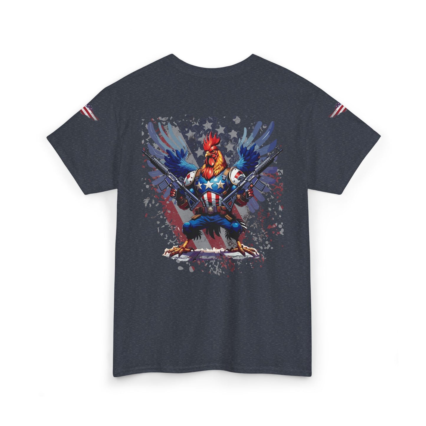 "Rated-PG" Patriotic Rooster Graphic Tee