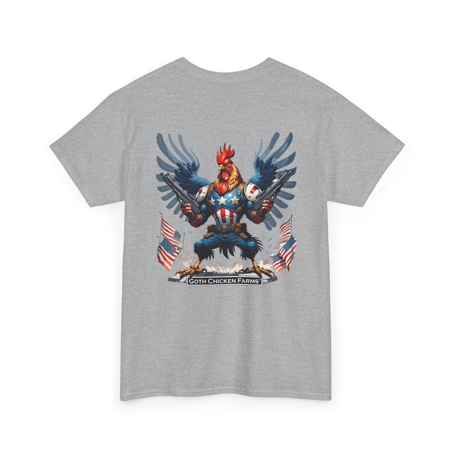 The PG Patriotic Rooster Graphic Tee