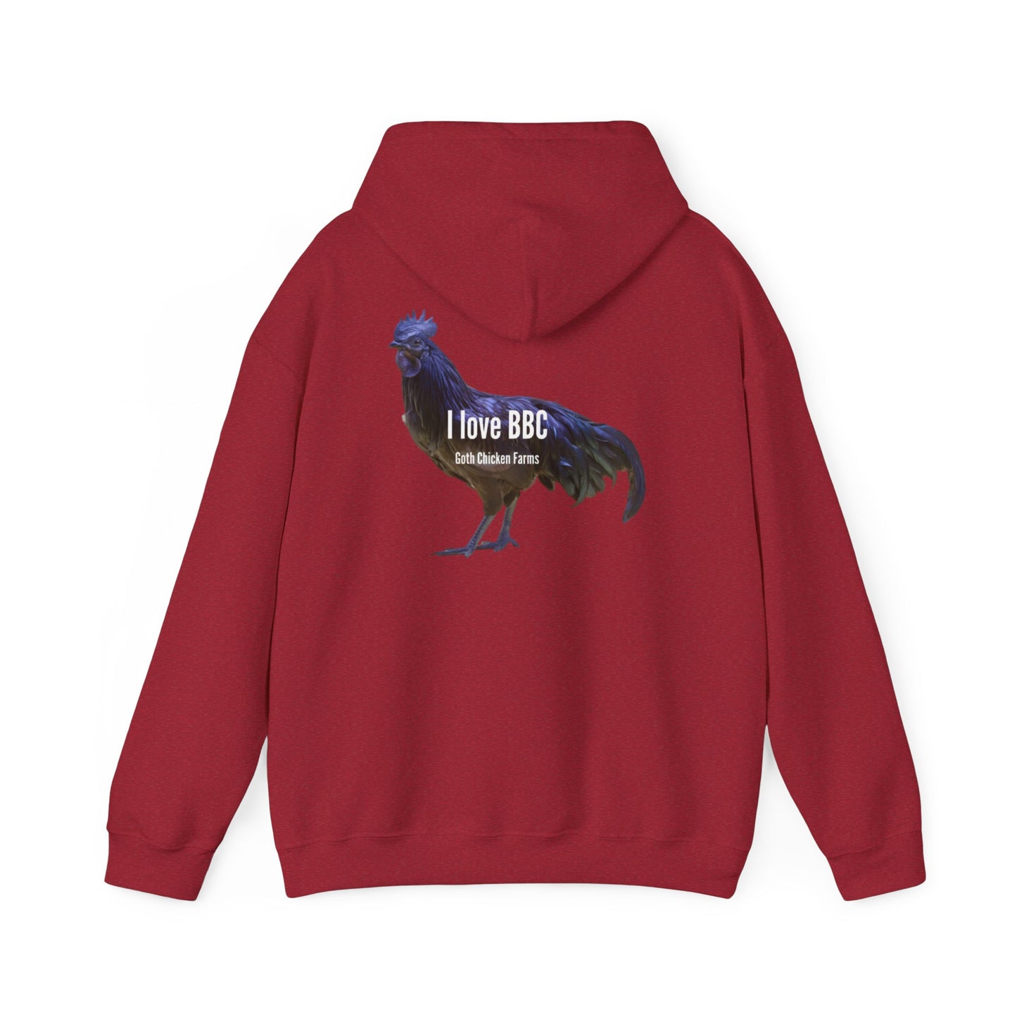 "I Love BBC" Rooster Hoodie