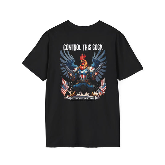 "Control This Cock" Rooster Graphic Tee