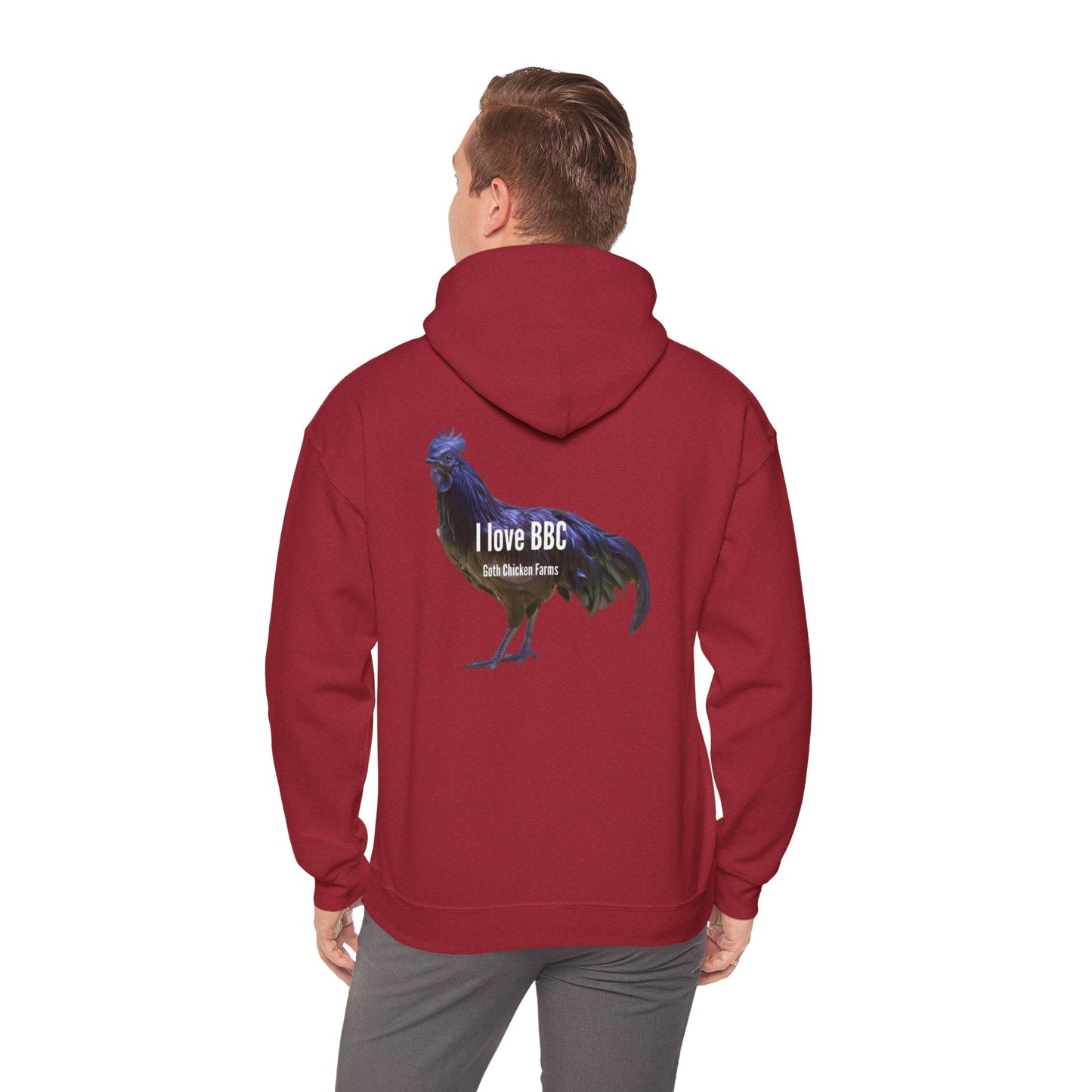 "I Love BBC" Rooster Hoodie