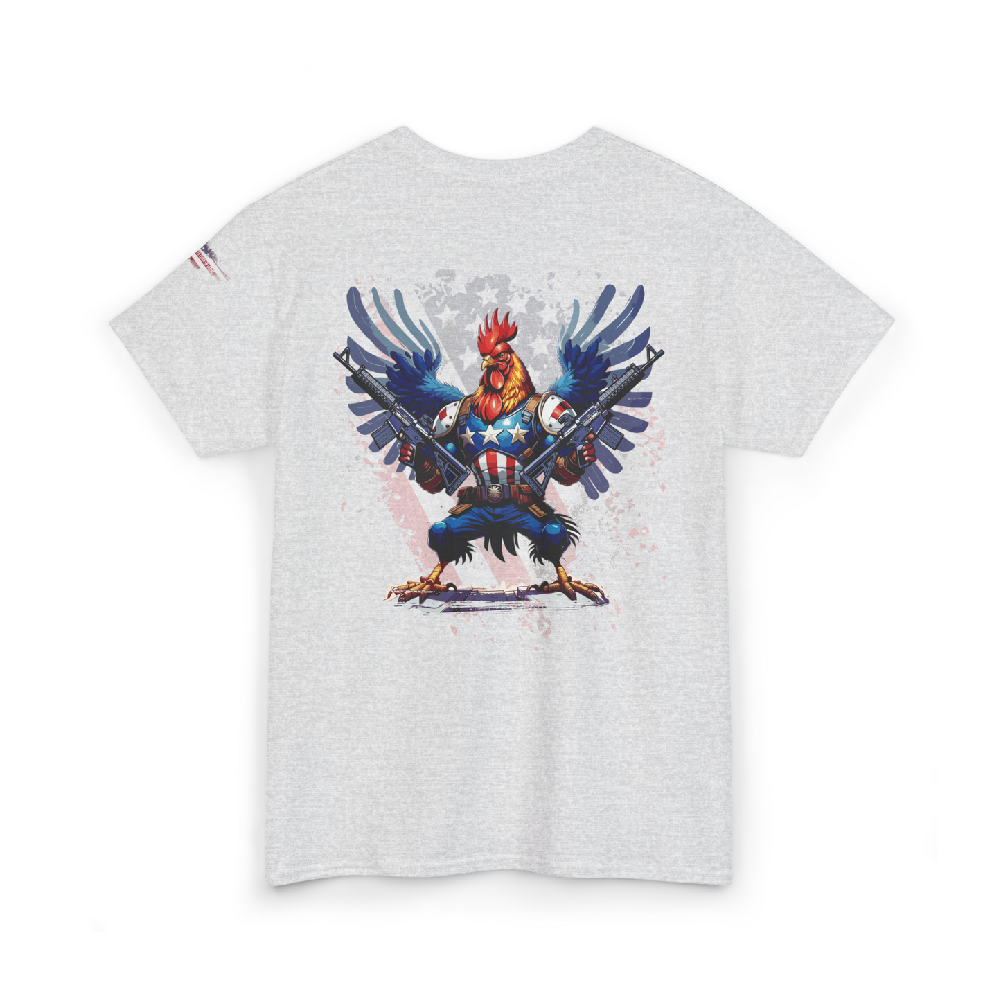 "Rated-PG" Patriotic Rooster Graphic Tee