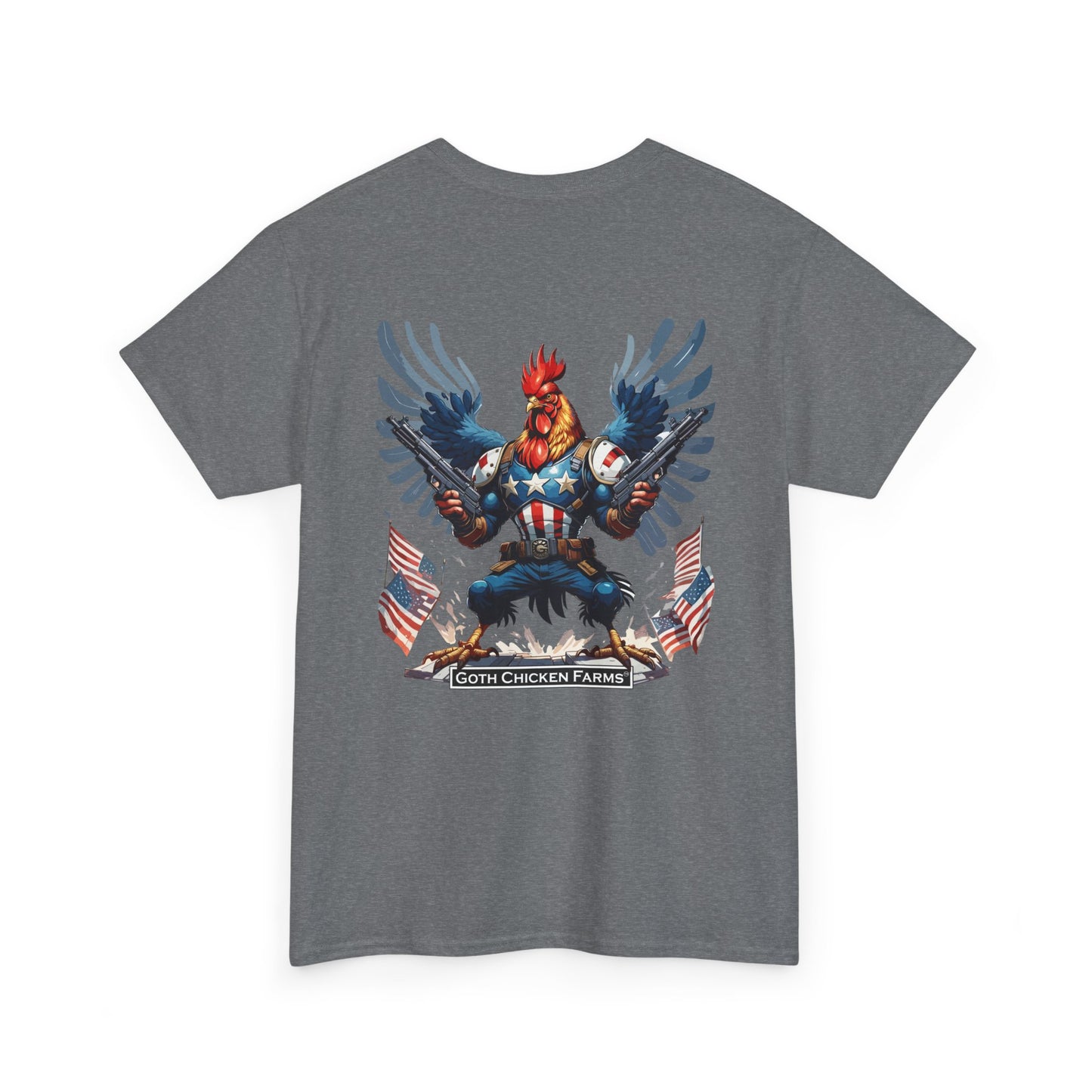 The PG Patriotic Rooster Graphic Tee