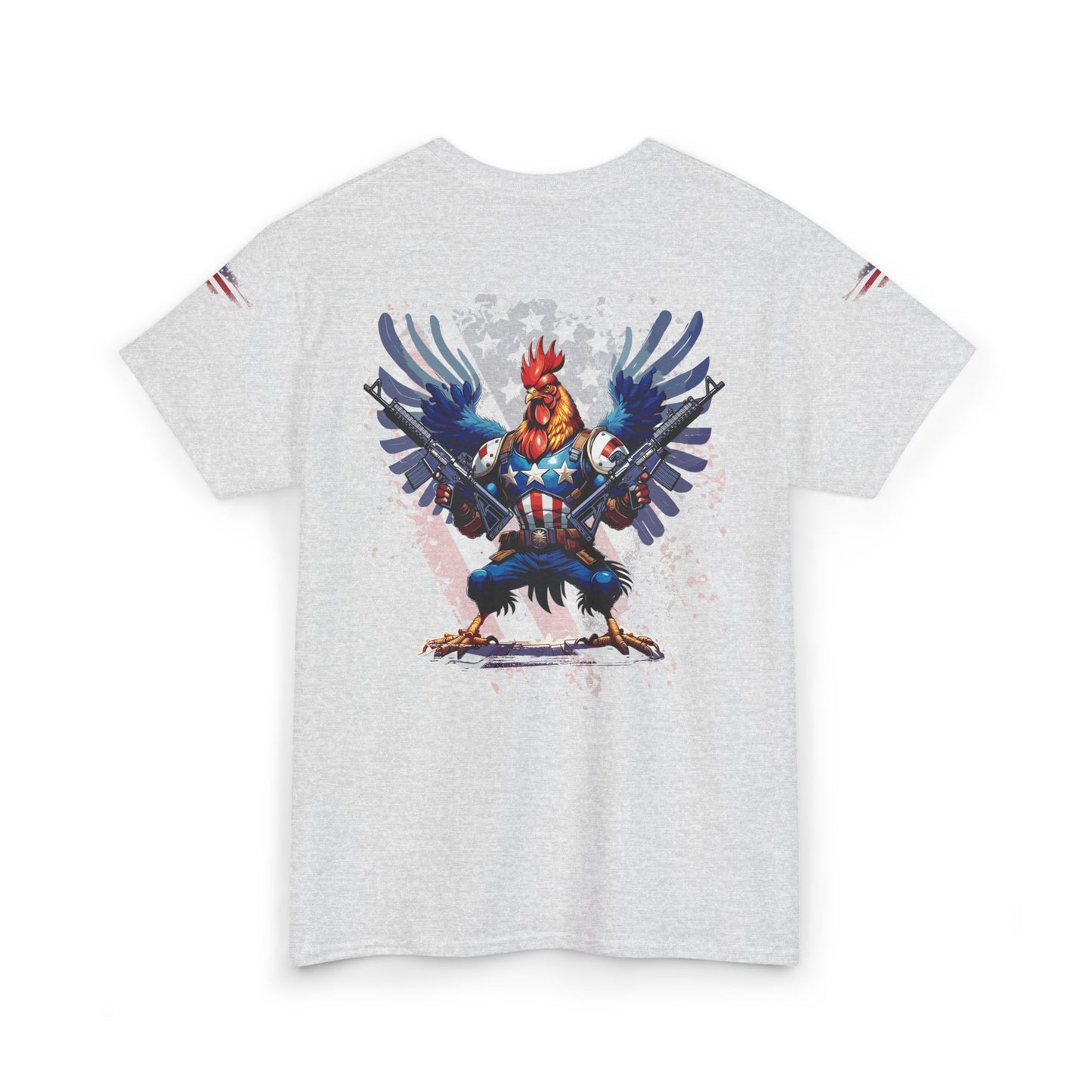 "Rated-PG" Patriotic Rooster Graphic Tee