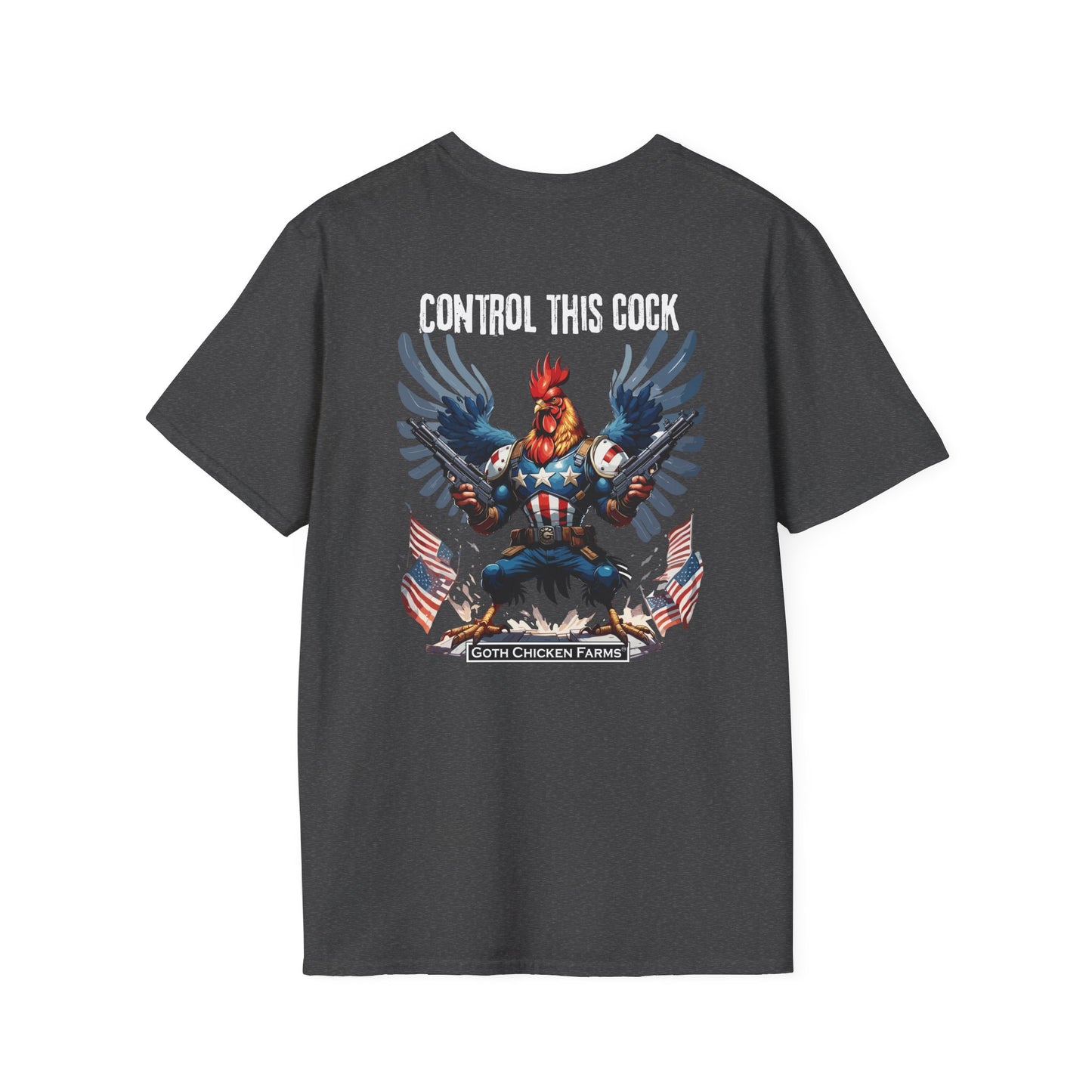 "Control This Cock" Rooster Graphic Tee