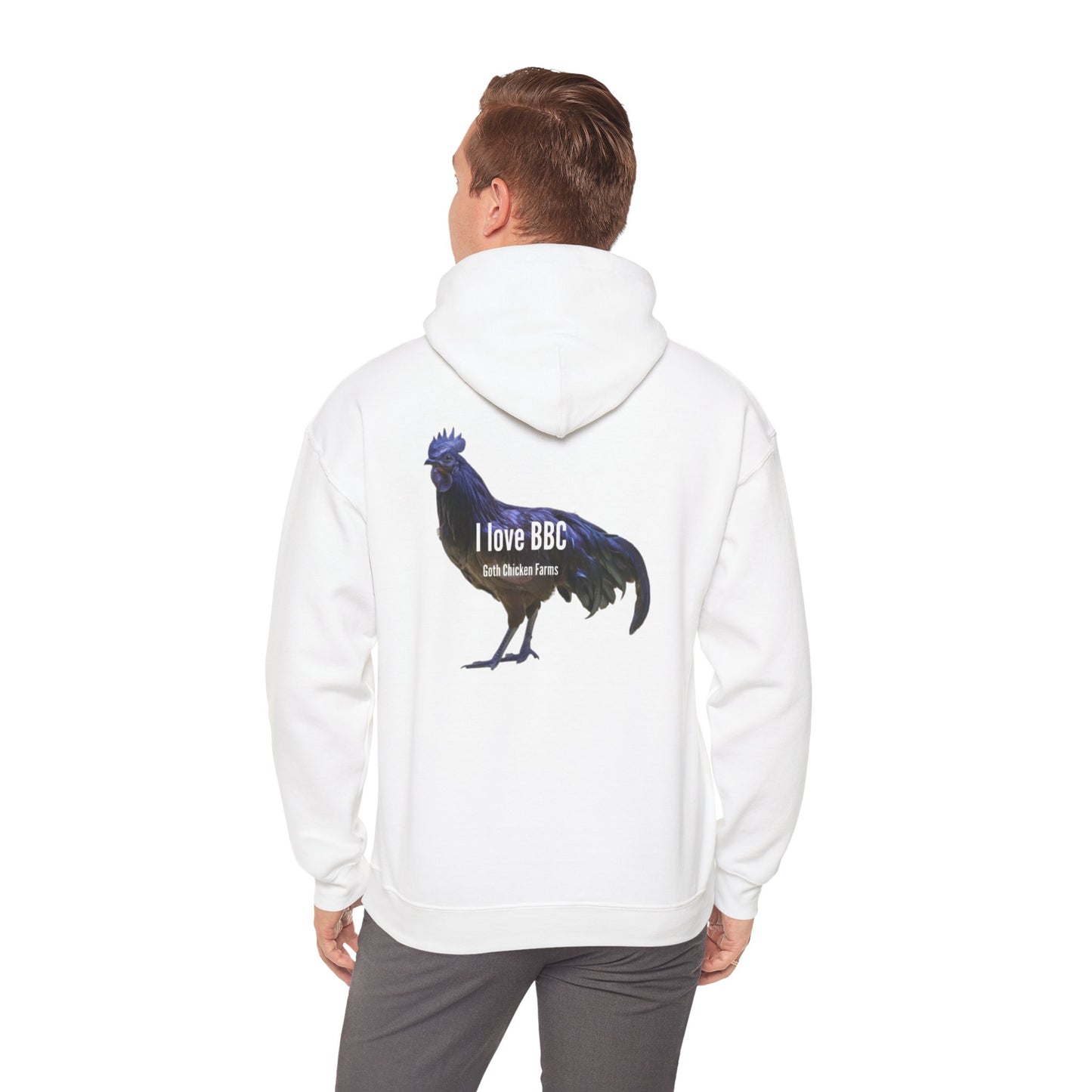 "I Love BBC" Rooster Hoodie