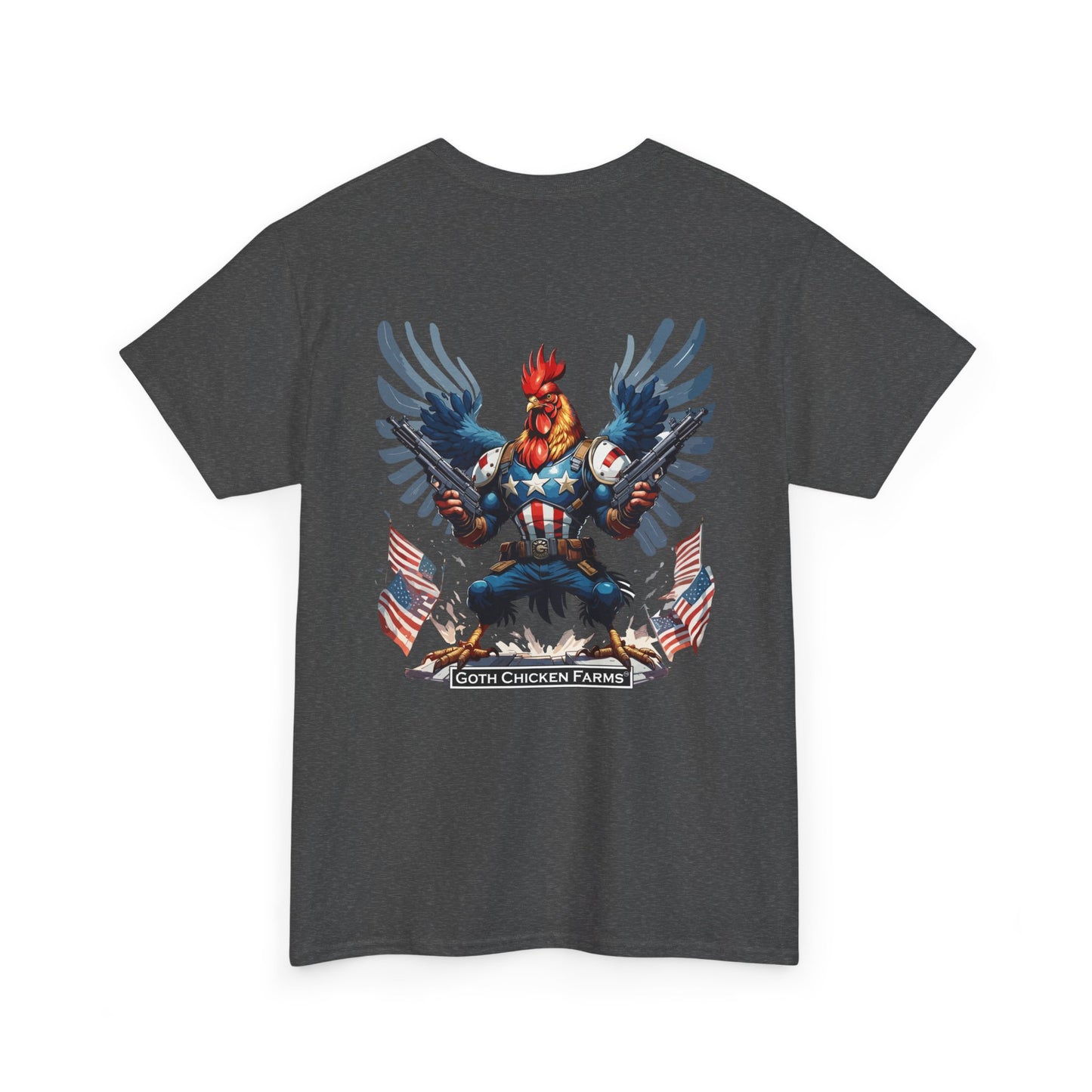 The PG Patriotic Rooster Graphic Tee