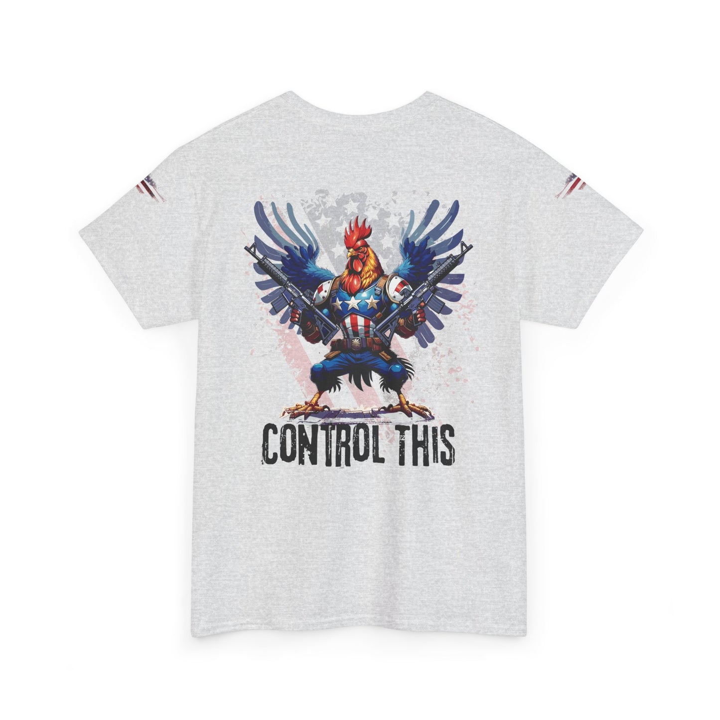 "Control This" Patriotic Rooster Graphic Tee