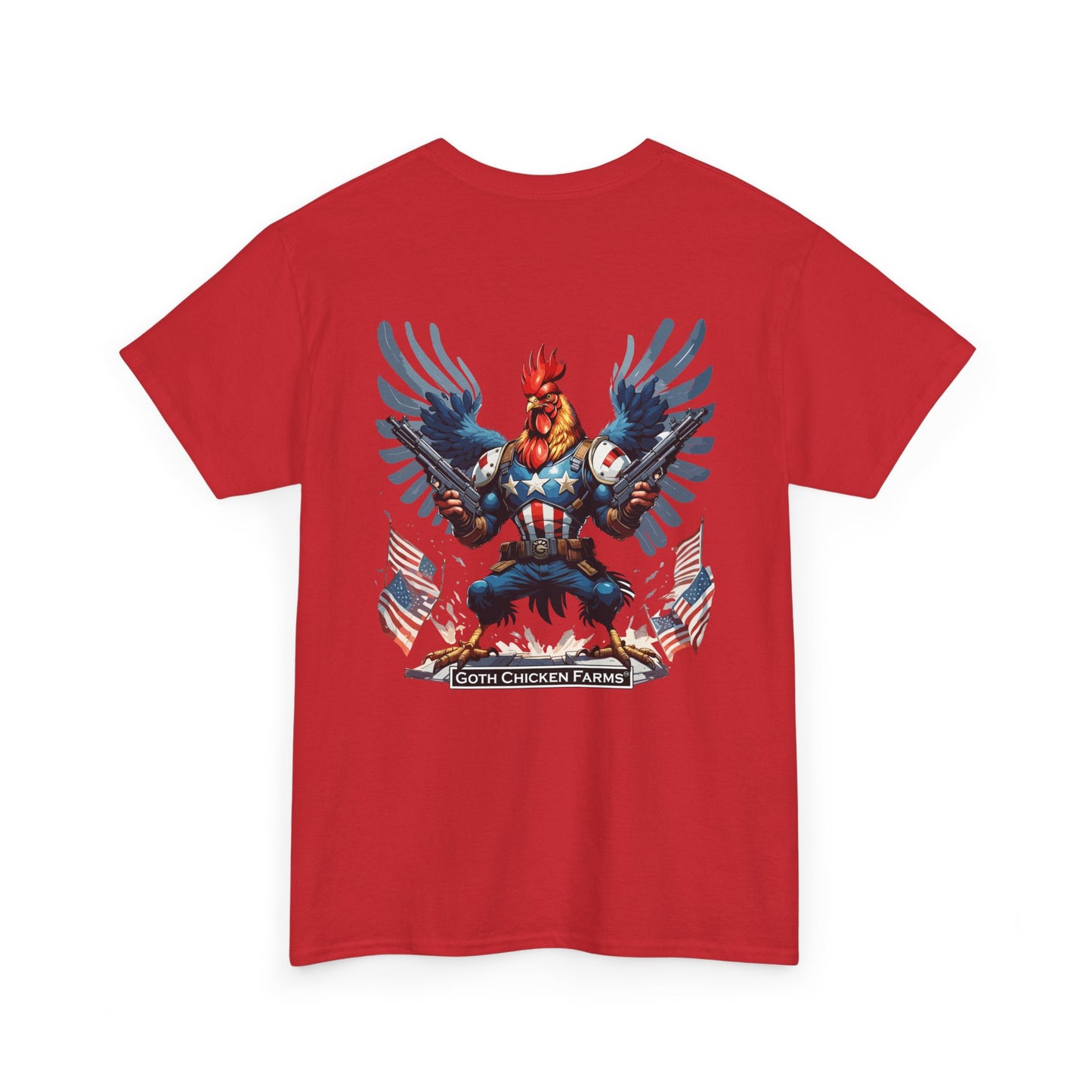 The PG Patriotic Rooster Graphic Tee