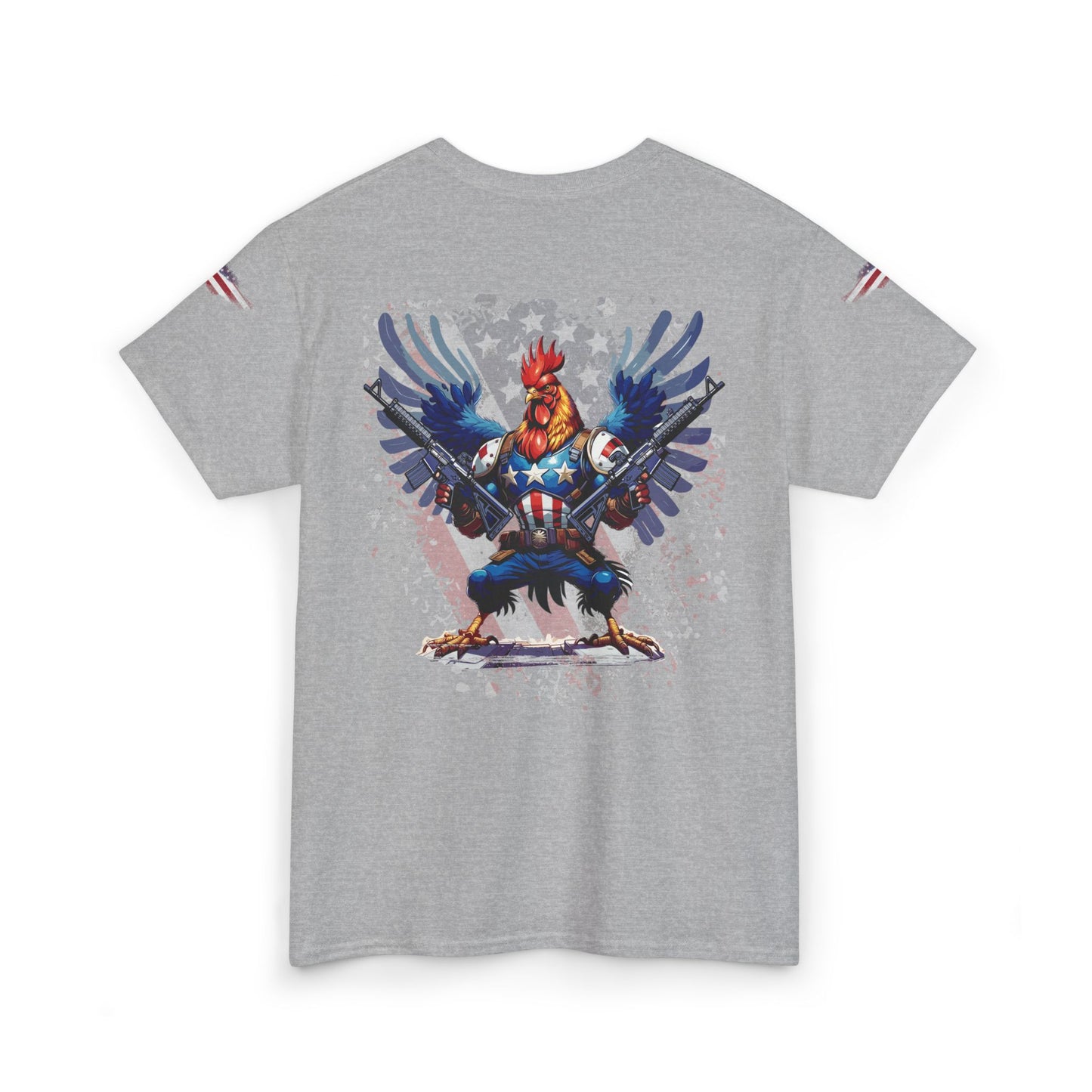 "Rated-PG" Patriotic Rooster Graphic Tee